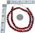 Southwestern Onyx And Oyster Shell Sterling Silver Bead Necklace BX120539